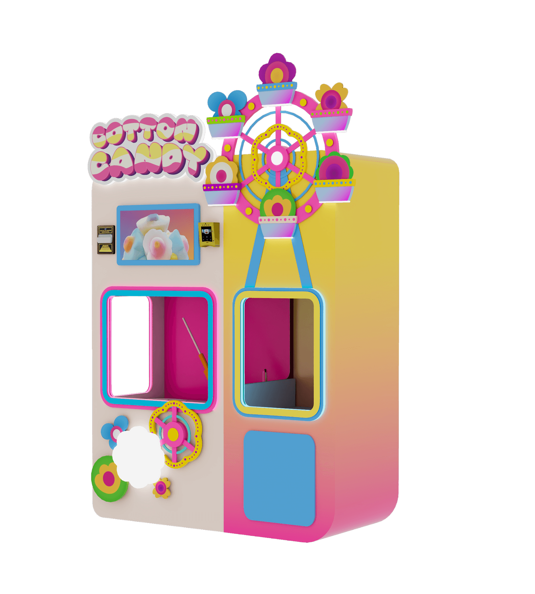 Cotton Candy Robot